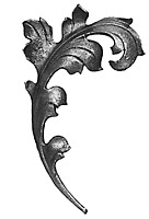 Лист кований 250х150х4