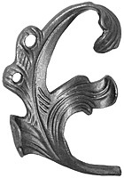 Лист кований 200х125х4