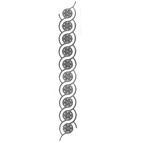 Лиття H.410 x L.120 mm